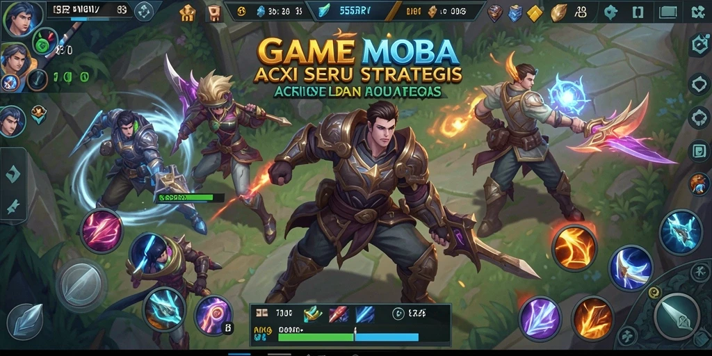 Tampilan gameplay seru di 55RP dengan aksi strategis.