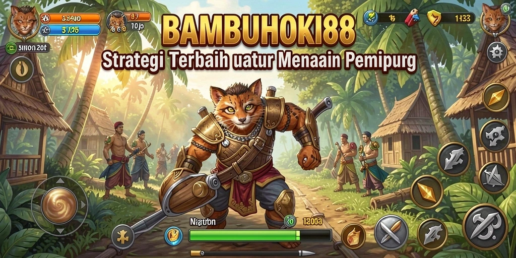 Gameplay BAMBUHOKI88 yang menantang dan intens.