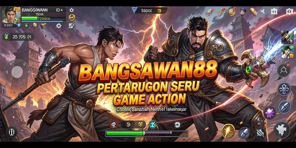 Tampilan permainan BANGSAWAN88 yang penuh aksi dan grafis memukau.