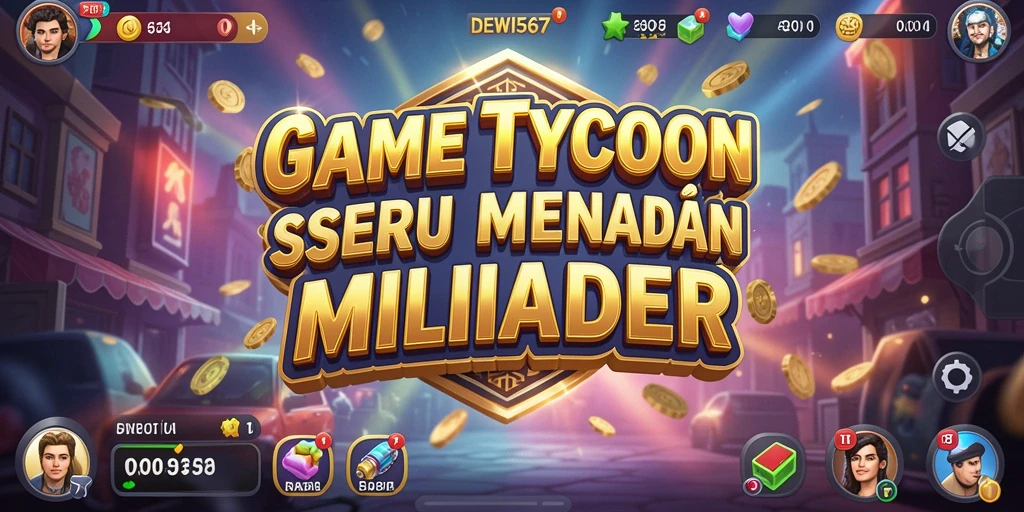 Screenshot gameplay DEWI567 menampilkan pengalaman Tycoon yang mendalam.