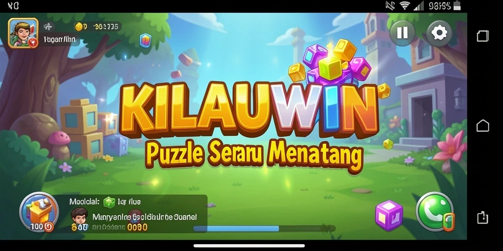 Screenshot gameplay menampilkan tantangan puzzle yang menarik.