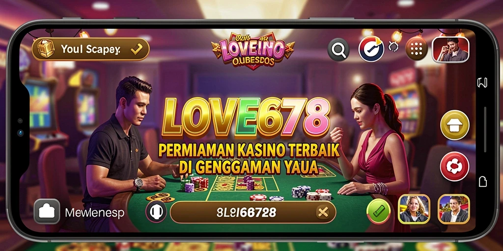 Screenshot gameplay <strong>LOVE678</strong> menampilkan keseruan bermain Kasino yang nyata.
