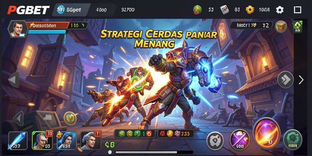 Screenshot PGBET menampilkan aksi strategi yang mendebarkan.