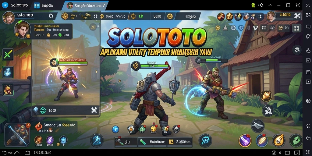 Tampilan antarmuka pengguna SOLOTOTO yang sederhana dan efektif.